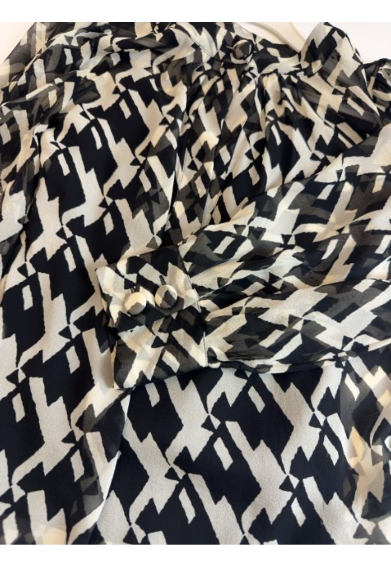 Diane von Fürstenberg silkeskjorte (B147)